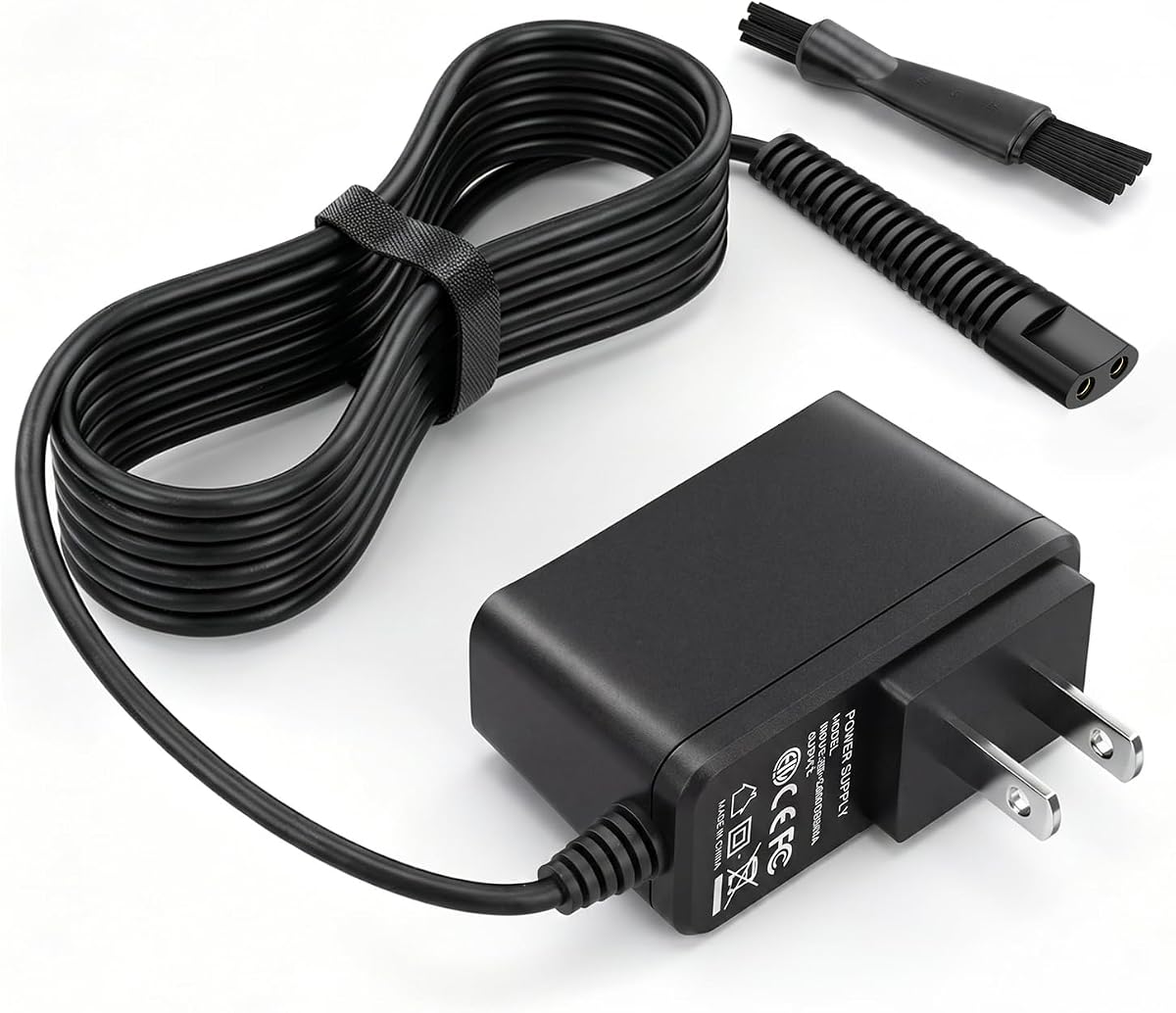 Charger Replacement for Braun Charger, 12V Power Cord Compatible with Braun Shaver Series 3/5/7/9/1/6/8, for Razor 3040S 340S 740S 7865 9290cc 9095cc and more models