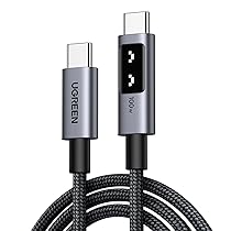 UGREEN Uno 100W Cavo USB C, Cable Type C in Nylon, Compatibile con MacBook iPad Air M2, ASUS, Acer, HP, iPhone 17 Pro Max Air, 16, 15 Plus Pro Max, Galaxy S25 Ultra S24 S23, Pixel 9, 8. 1M