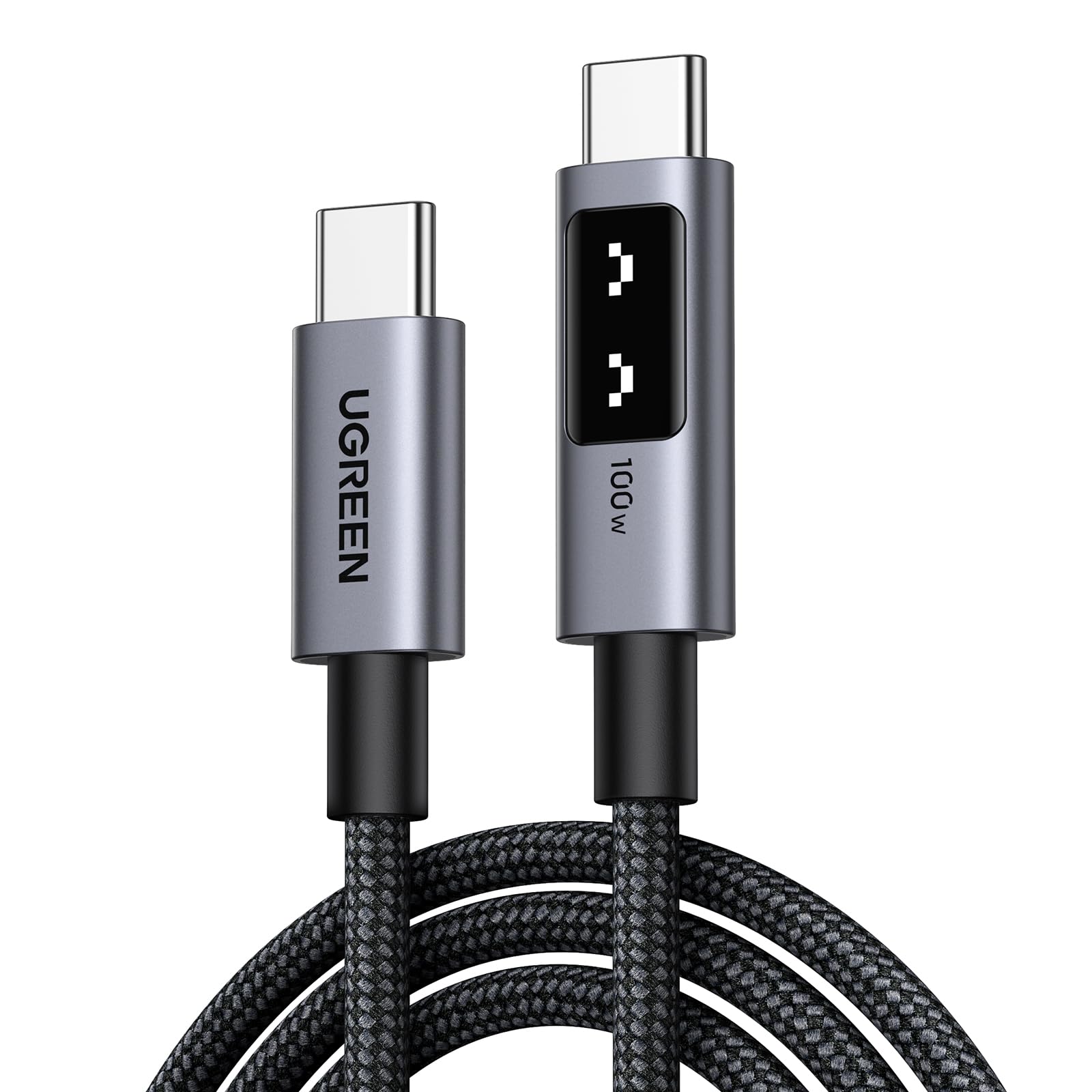 UGREEN Câble USB C vers USB C 100W Charge Rapide en Nylon 0.5M