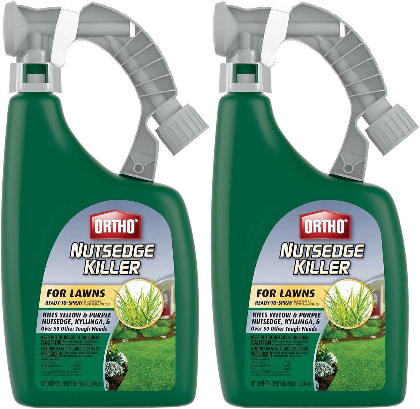 OrthoOrtho Nutsedge Killer for Lawns Ready-to-Spray, 32 fl. oz.- Pack of 2