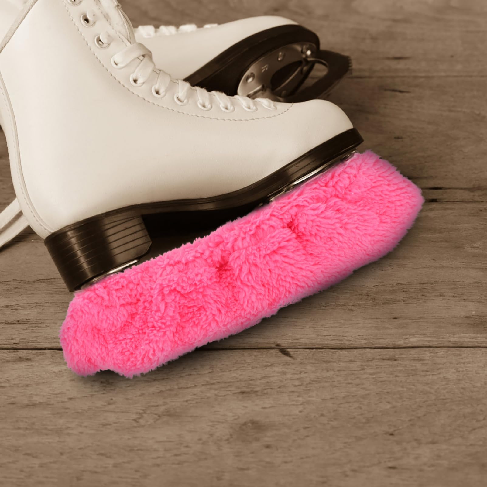 BESPORTBLE 4paires Couvre-Lames De Patinage De Respirantes Et Légères pour Lames Housse Résistante à Usure pour Patins à Glace pour Skateurs Amateurs Et Professionnels