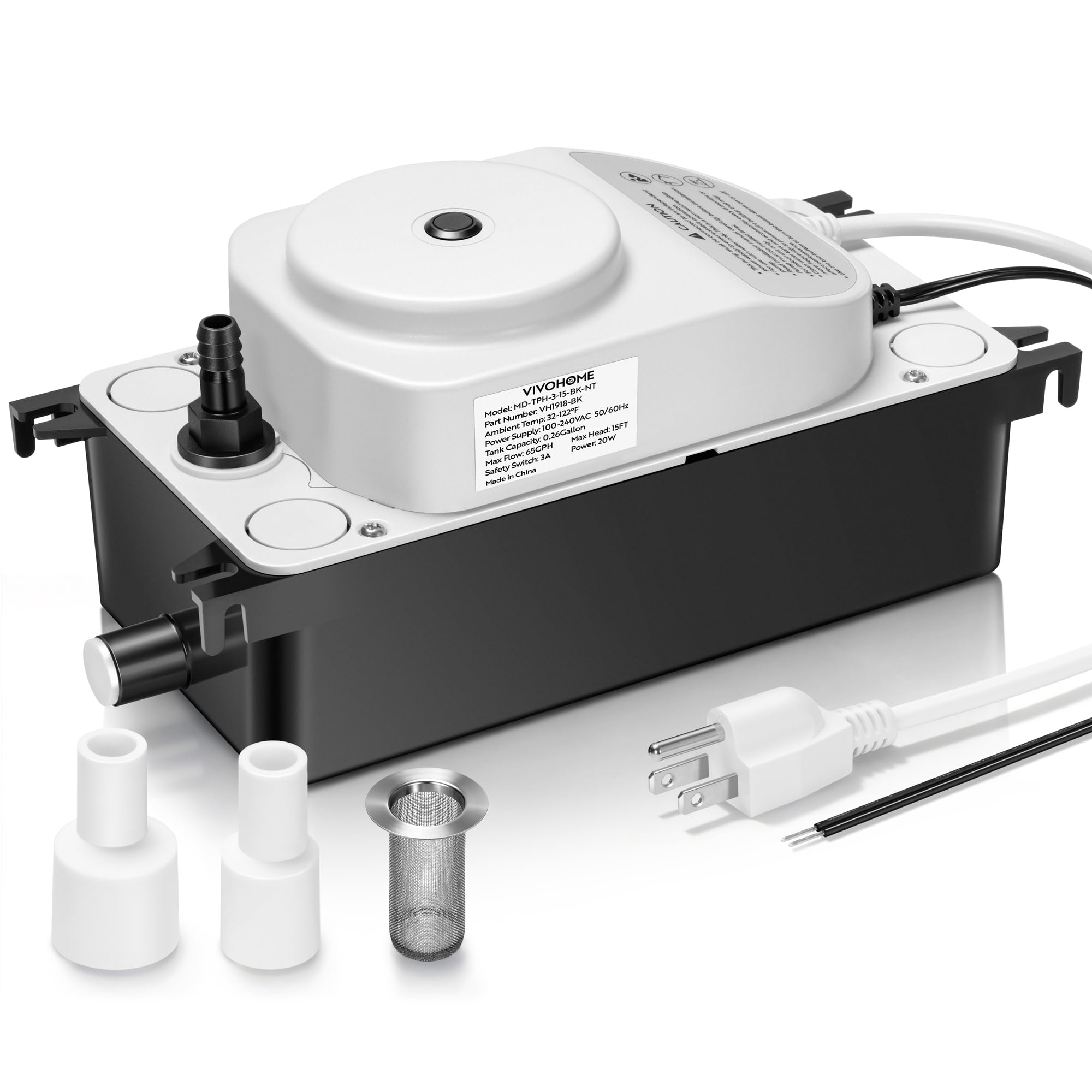 HVAC Condensate Pump - Automatic Alarm & Easy DIY -13
