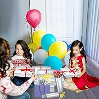 Vista 6 de 100 hojas de papel de seda plateado Artdly 12 x 20 pulgadas, papel de regalo plateado a granel para bodas, cumpleaños, proyectos DIY, envoltorios