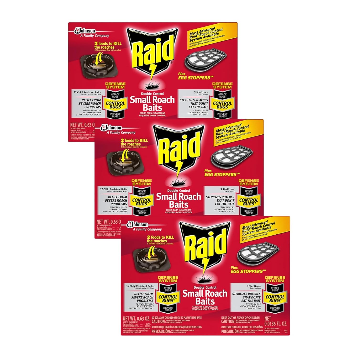 12 Count (Pack of 3)