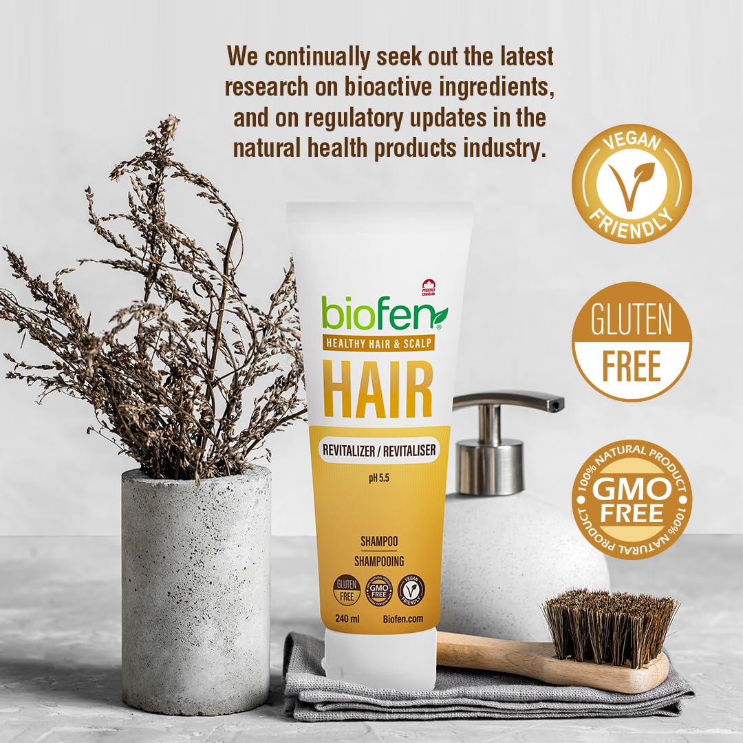 Revitalizing Hair Growth Shampoo for Men and Women, Natural Shampoo to Improve Growth, Volume, Strength, Hydration and Reduce Thinning, pH Balanced for Sensitive Skin & Healthy Scalp, 8.1 fl oz - Image 7