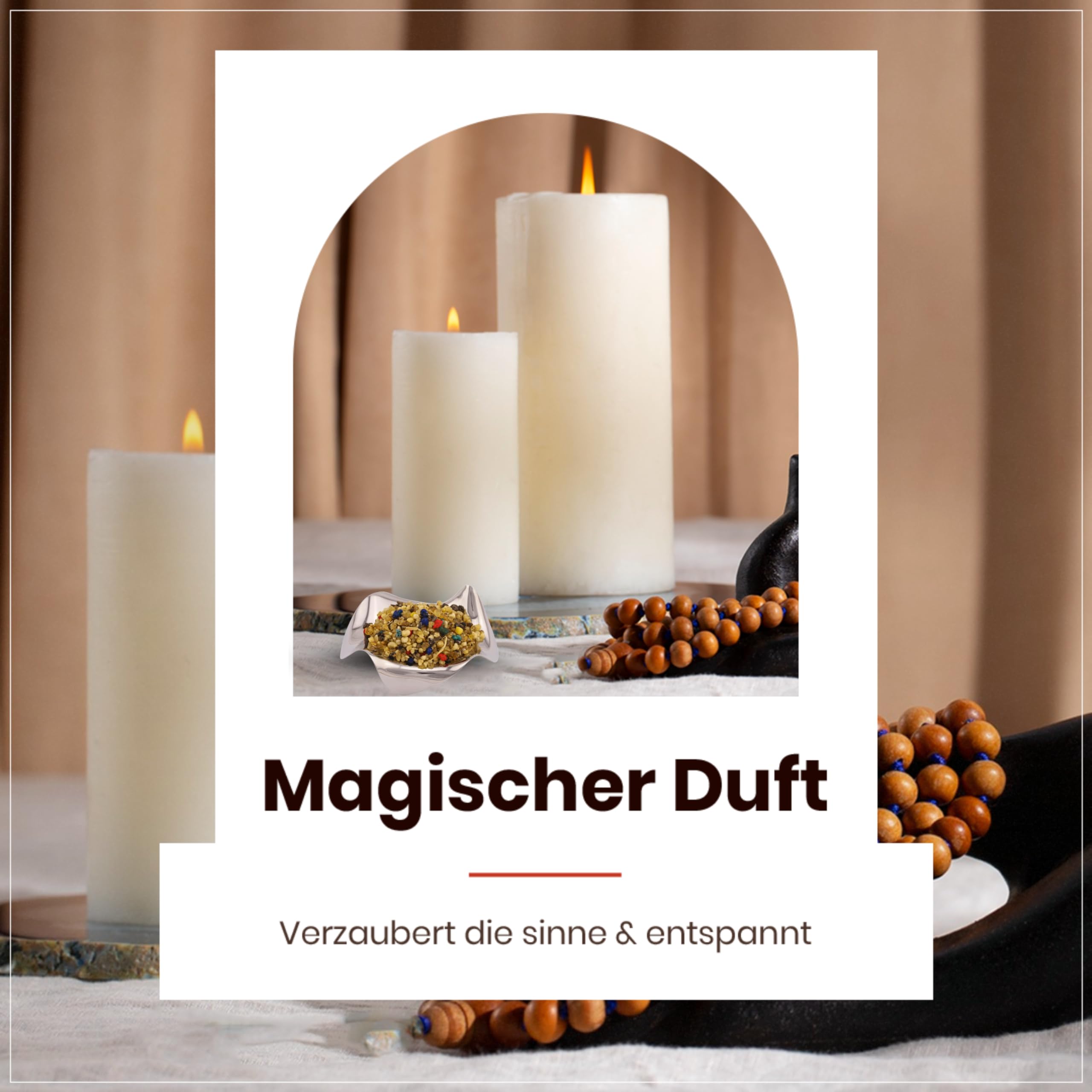 Kirchenweihrauch Arabisch Hell – Belebend & erfrischend – Orientalischer Duft für Klarheit & Neue Energie – 1000 Gramm