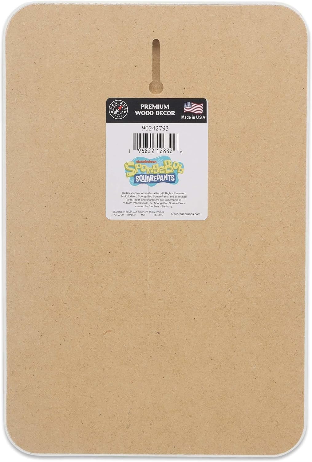 SpongeBob SquarePants Just Add Water Wood Wall Decor image 3
