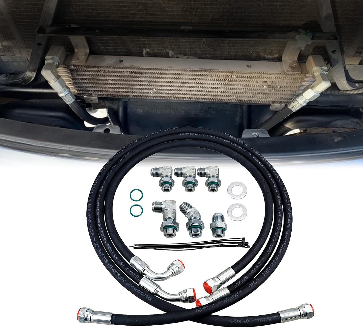 3mirrors Transmission Cooler Lines New Hoses Fittings Adapters