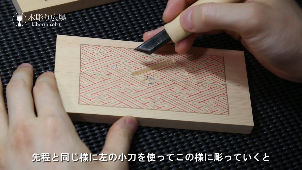 Amazon.co.jp: こころの仏像彫刻 「初級編」 紗綾形模様・麻の葉模様