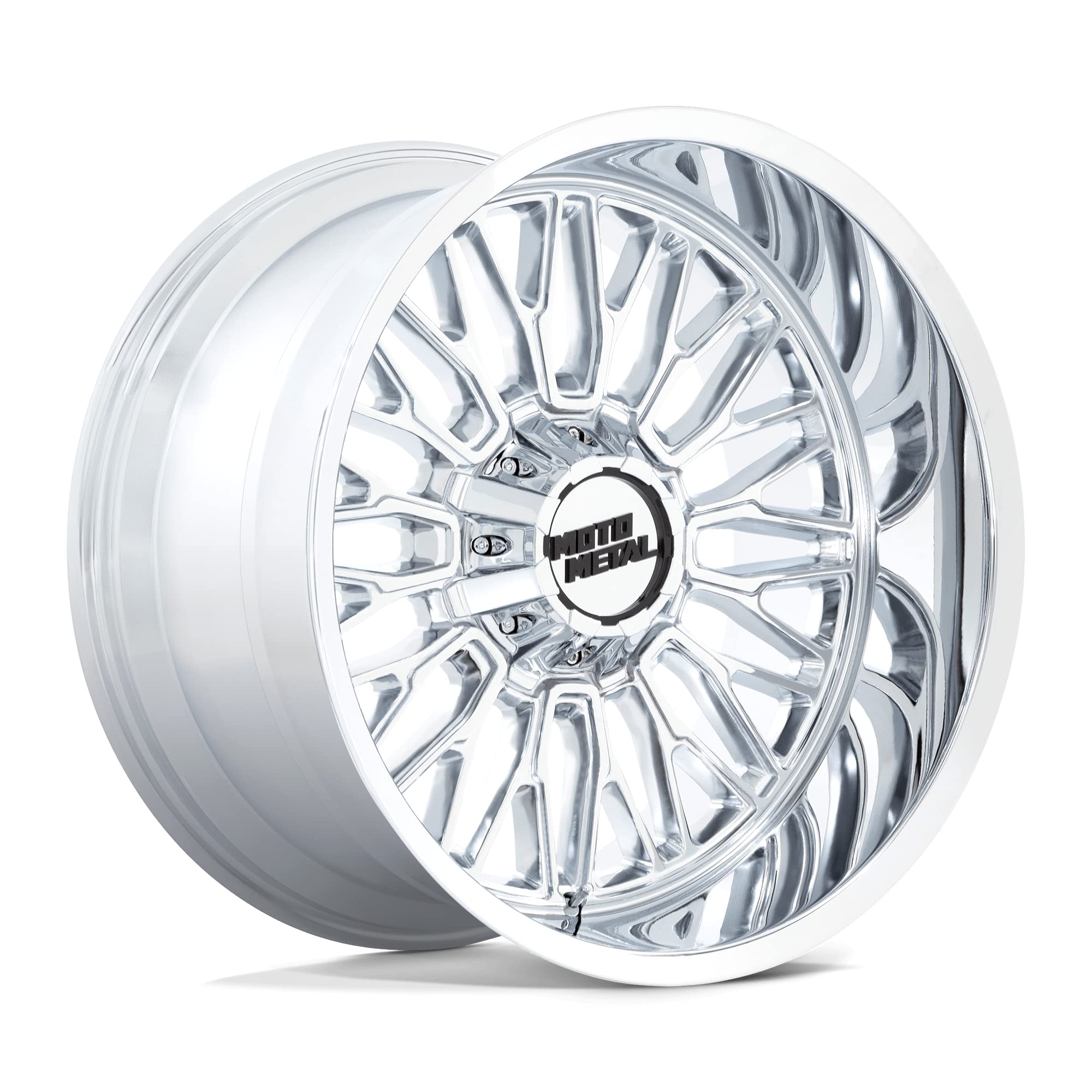 ももティン　1224 Moto Metal MO809 STINGER Chrome Wheel with Aluminum (22 x 12