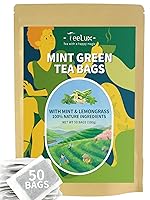Vista 12 de TeeLux: Bolsitas de Té Verde, Té Verde Puro Natural, Súper Antioxidante, Con Cafeína, Apoyo a la Salud General, 200