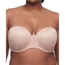 Torrid Womens Plus Size Strapless Push-Up Smooth Lace Bra