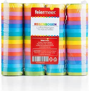 Regenbogen-Luftschlangen