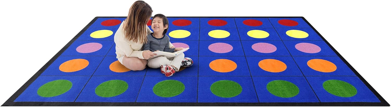 Flаѕh Dеаlѕ - 80% оƒƒ Joy Carpets Lots of Dots Area Rug in Color Multi, 10'9 x 13'2