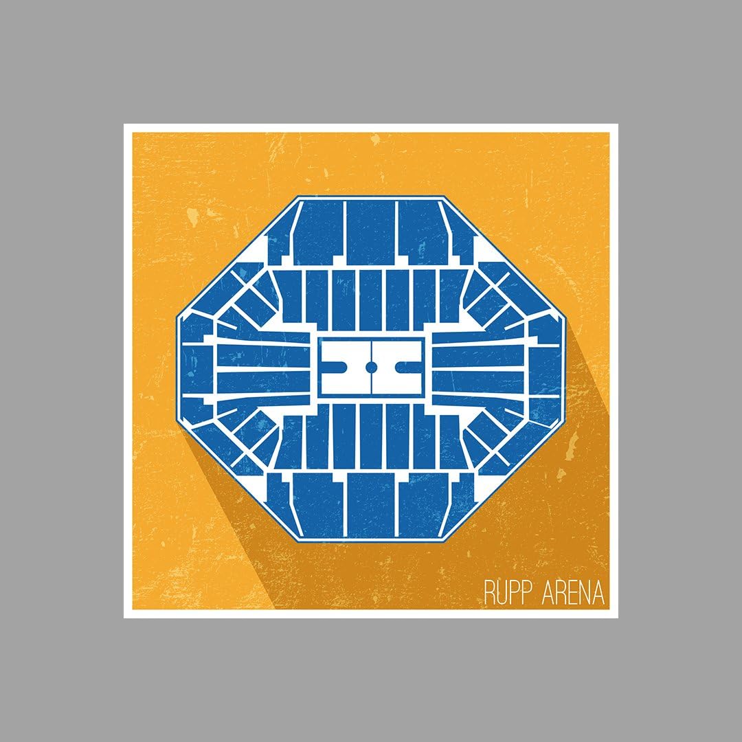 Rupp Arena College Basketball Seating Charts 18x18
