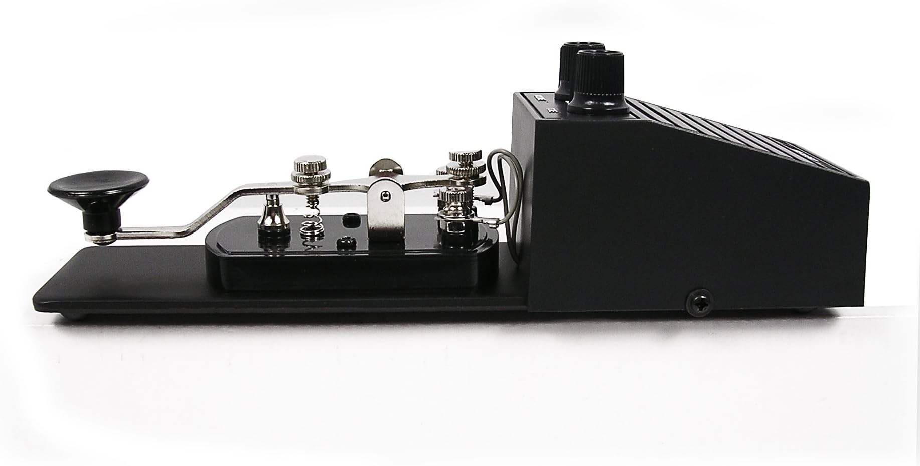 Enterprises Original MFJ-557 Deluxe Morse Code Practice Oscillator Straight Key w/Volume Control