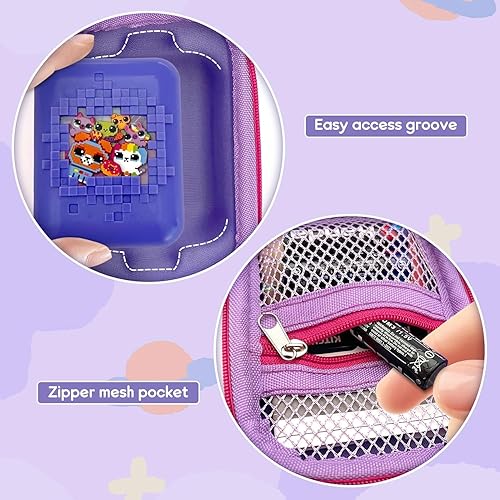 Miniatura 4 de Estuche para Bitzee Interactive Toy Digital Pet and Case, Juguetes para niños, soporte de transporte duro para mascotas electrónicas virtuales que
