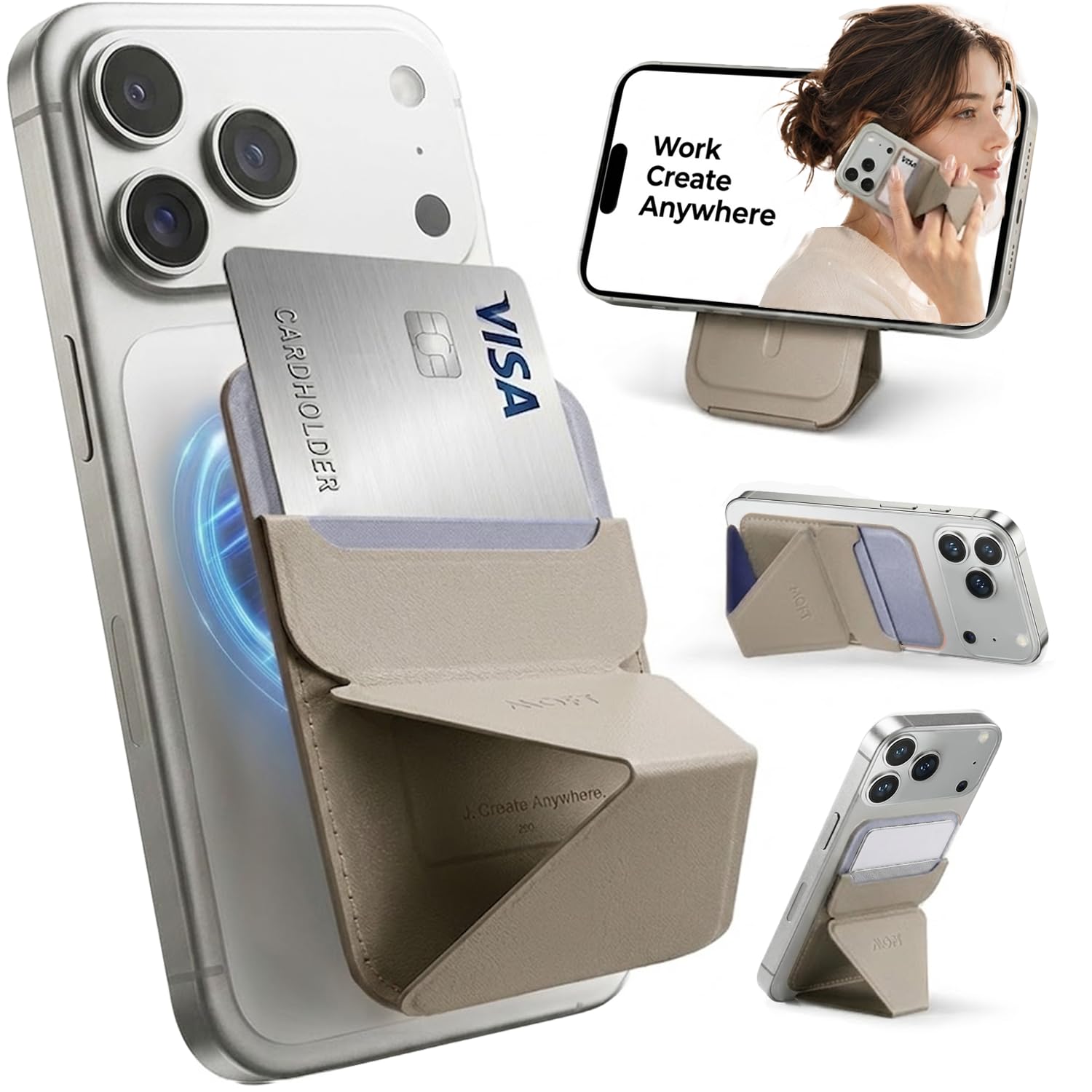 Amazon.co.jp: MOFT スマホスタンド MagSafe対応 【MOVAS™新素材/磁力