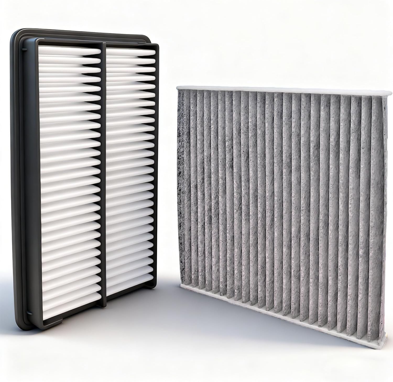 17220-5J6-A10 80292-SDA-407 Engine and Cabin Air Filter Set Compatible with Honda Pilot 2016-2022, fit for Ridgeline 2017-2025, fit for Passport 2019-2025 3.5L Gas