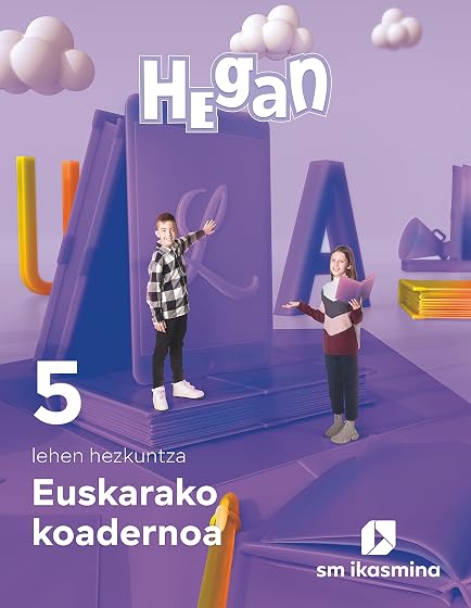 Koadernoak Euskara 5º Educacion Primaria Proyecto Revuela País Vasco e