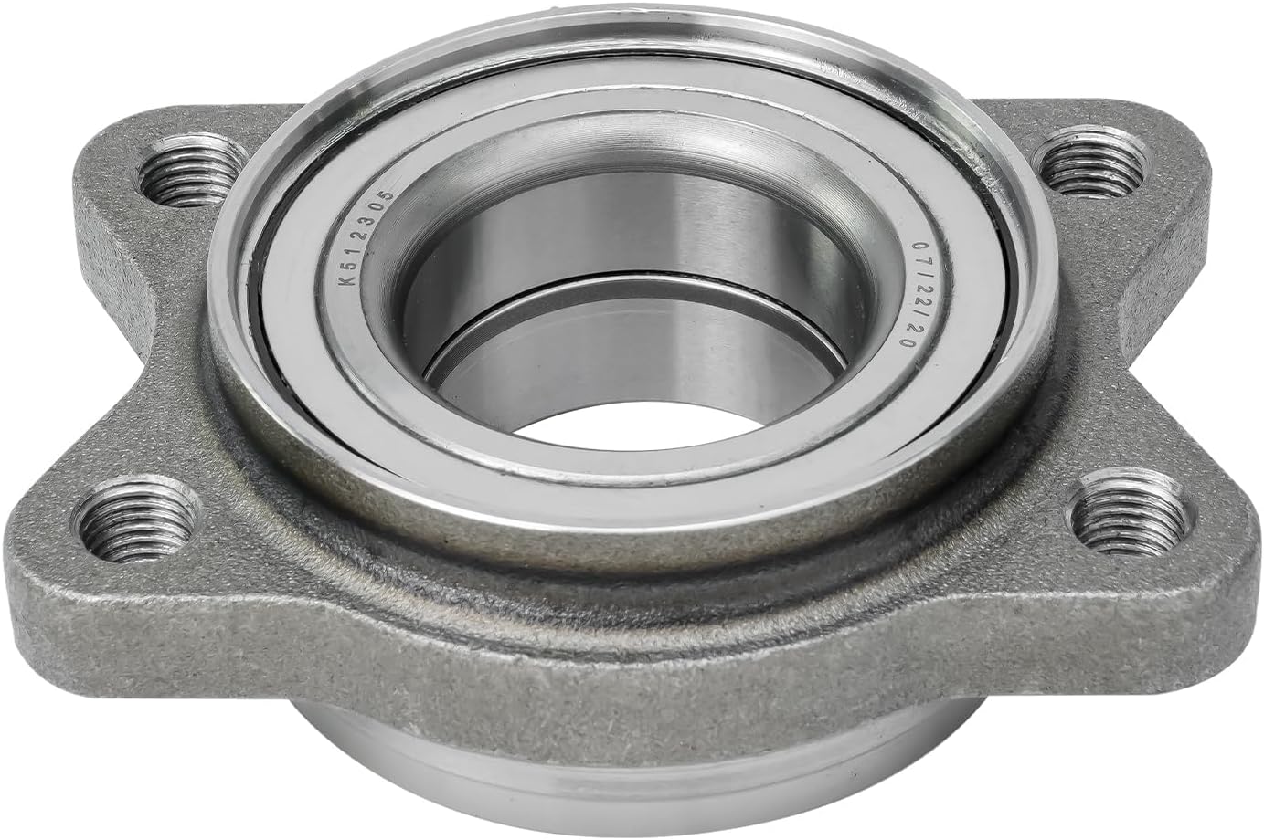 Detroit Axle - 4pc Front Wheel Bearing Hub and Rear Wheel Bearing for 2003-2004 Audi RS6, 2002-2008 A4 Quattro, 2000-2004 A6 Quattro V6, Sedan 512305 510019