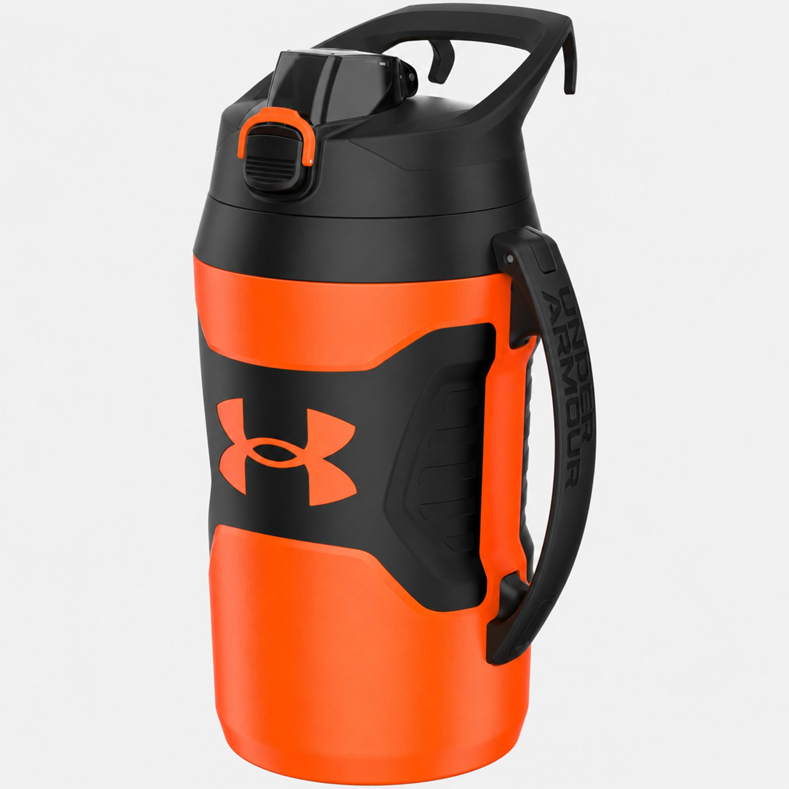 Under Armour Playmaker Pichet 1,8 l Bouteille d'eau Unisexe, Orange Vif/Noir