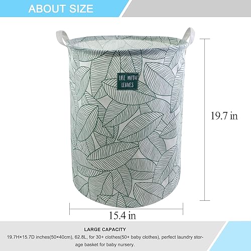 Miniatura 2 de Mziart Cesta grande plegable para lavandería, cesta plegable para ropa sucia, cesta de almacenamiento de ropa, juguetes, cesta de almacenamiento