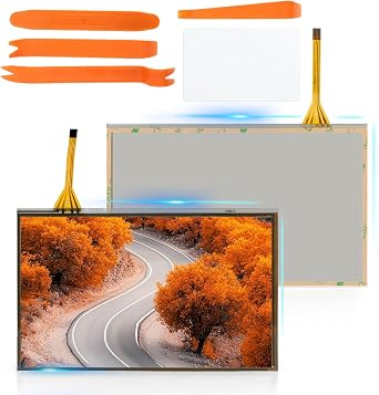 7" Touch Screen for Hyundai Sonata Veloster Kia Radio 2013-2016 Replacement Display Glass for LB070WV7 TD01,LMS700KF30 TM070 Car Glass Screen Digitizer Navigation with Repair Tools
