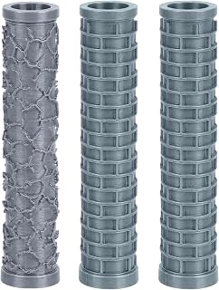 3Pcs Texture Roller for Clay, 3D-Printed Clay Texture Roller, Ideal for Tabletop, Clay Crafts