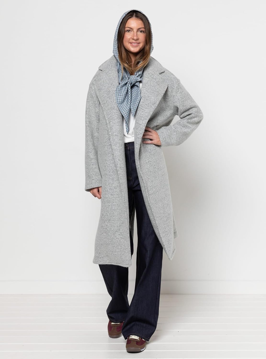 Style Arc Sewing Pattern - Gracie Coat and Headscarf (Sizes 10-22)