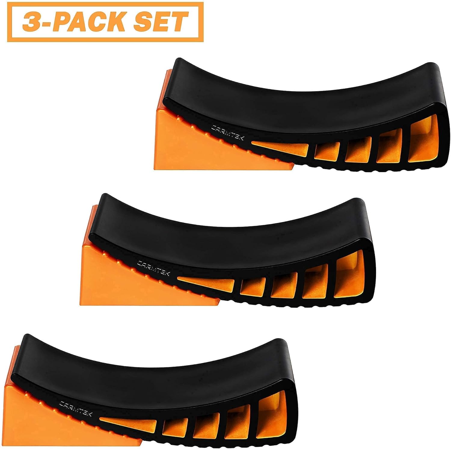 CARMTEK Camper Leveler Kit - Curved RV Levelers - 3 Pack