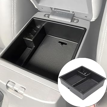HAPPYHORSE Car Center Console Armrest Storage Box Organizer Accessories Compatible with Toyot@ Hilux 2004-2022,Central Control armrest Organizer Tray Storage Accessories 2004-2015