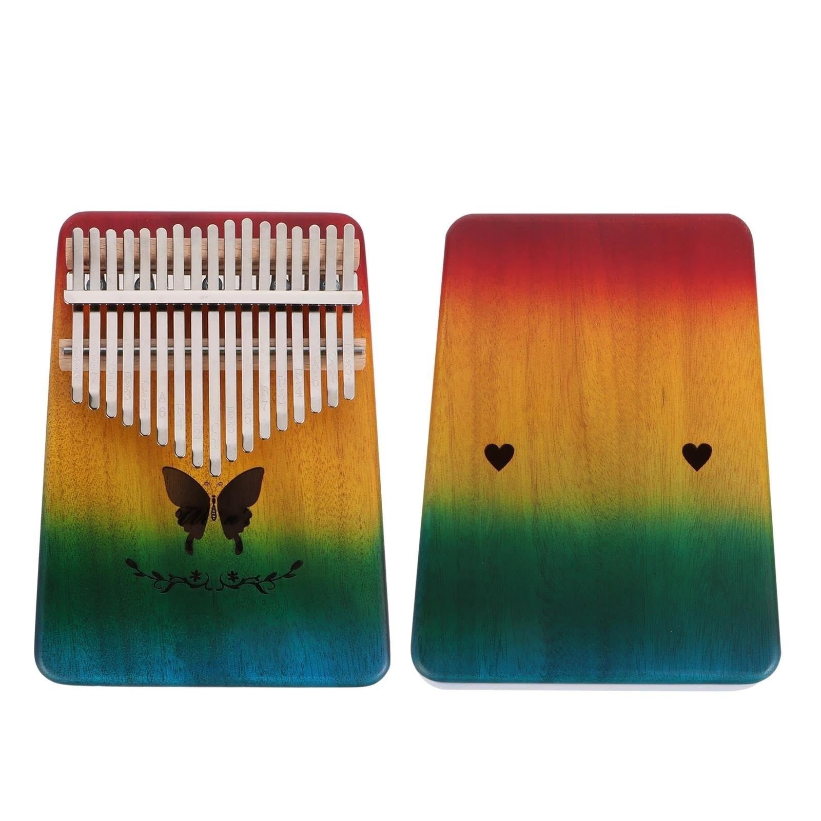 Początkująca Kalimba 17klawiszowy Kalimba Z Kciukiem Miniaturowy Drewniany Instrument Dla Dorosłych