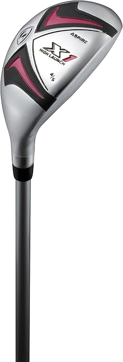Aspire X1 Ladies Complete Right Handed Golf Club Set | Complete Regular & Petite Womens Golf Clubs Set | with 3 HC's, Lightweight Shafts & Spacious Stand Bag w/Storage Pockets & Dual Carrying Straps