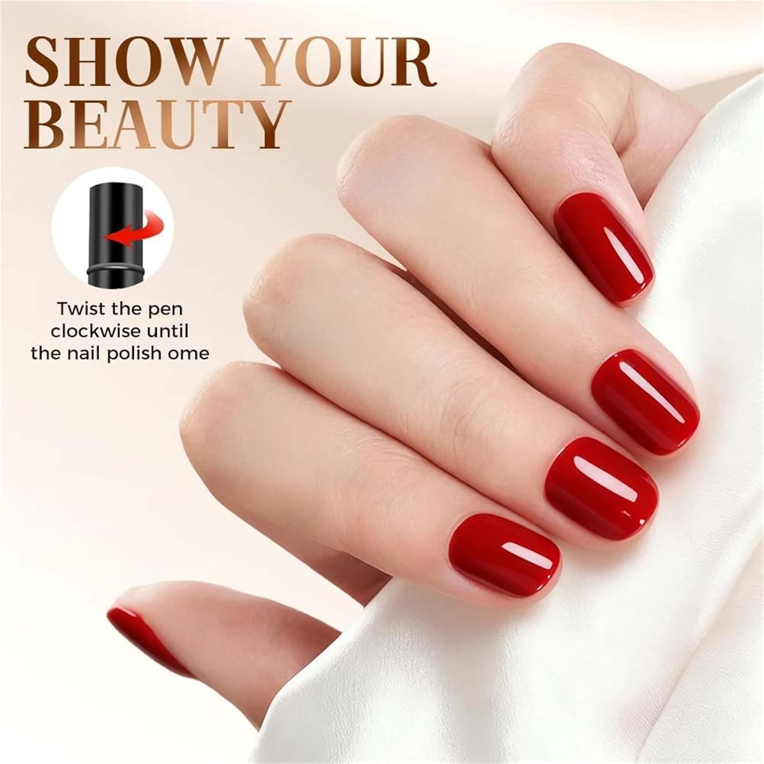 3-in-1 Nail Polish Pens Kit – Quick Dry Gel Polish with 18 Colors, DIY Nail Art for Easy Home Use(2)