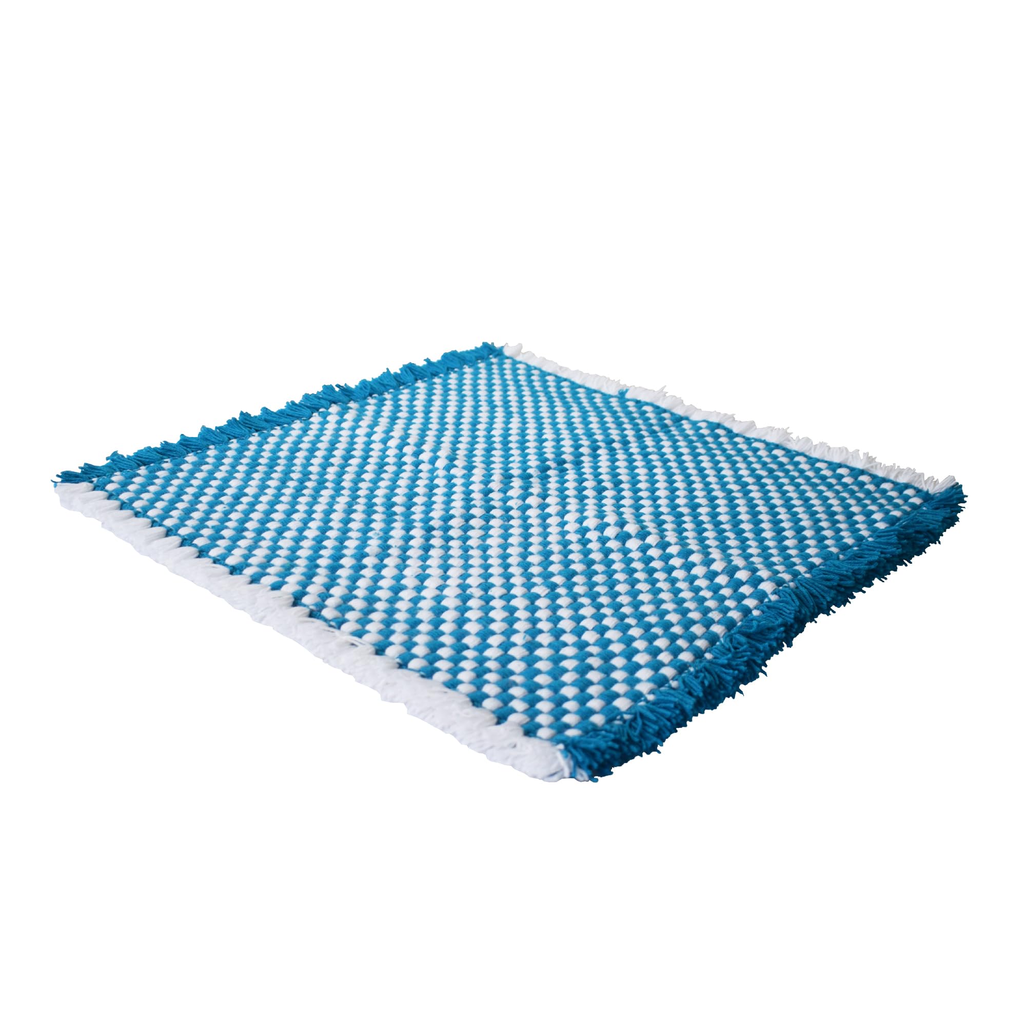 Woolen Puja Mat - Handmade Prayer Mat -8