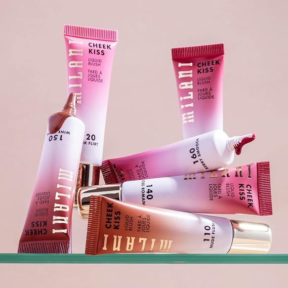 Milani Cheek Kiss Liquid Blush Pink Flirt 10.8ml