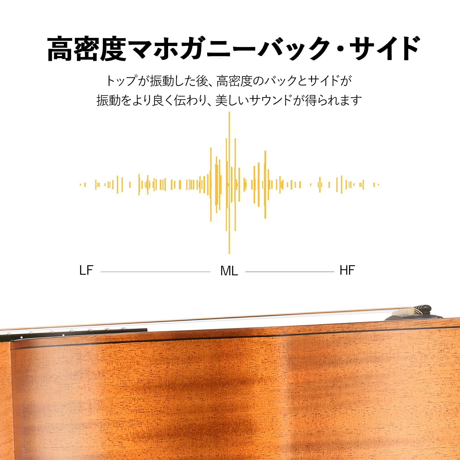 Amazon | Donner アコースティックギター 単板トップ 初心者セット 41