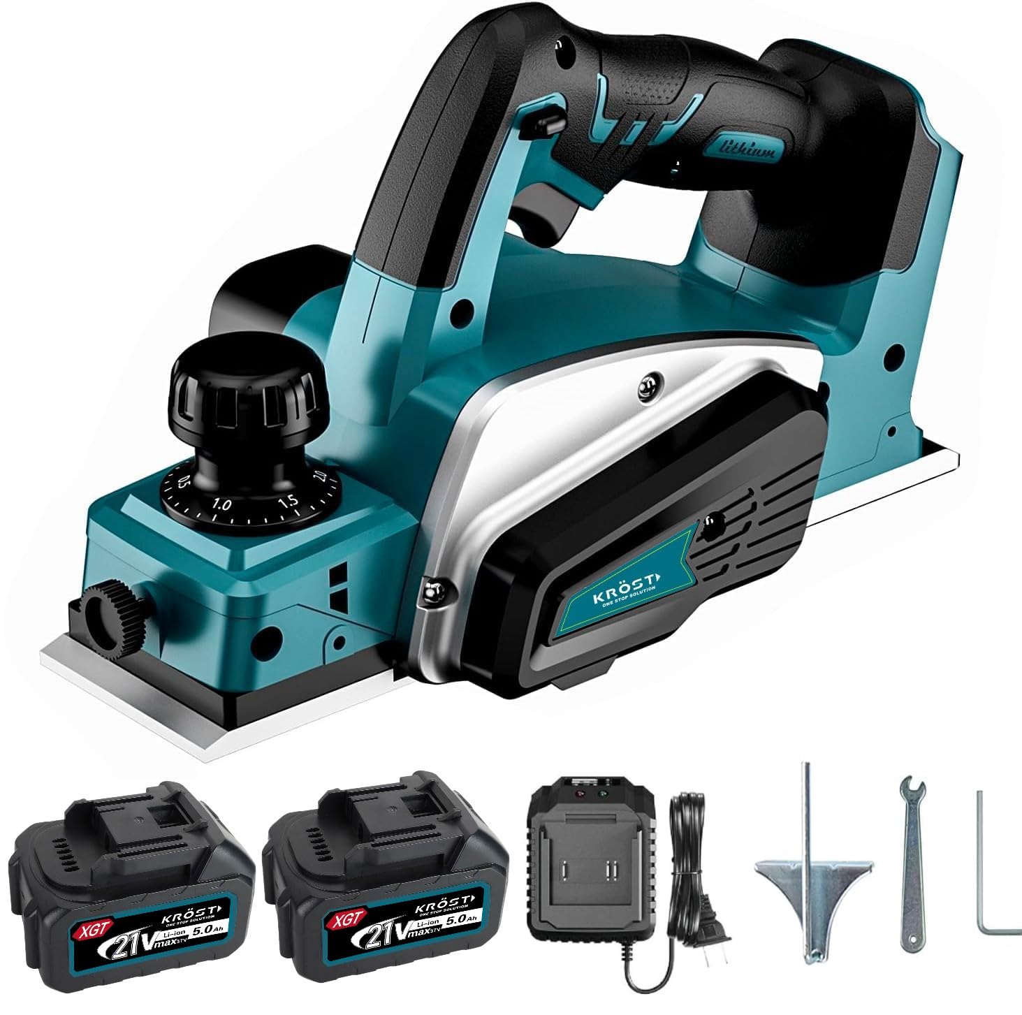 See full amazon price history chart for KROST PRO Series Wood Hand Planer 21V(37VMax) Brushless Hand Planer for Woodworking 14000rpm with Dual Batteries KROST PRO Series Wood Hand Planer 21V(37VMax) Brushless Hand Planer for Woodworking 14000rpm with Dual Batteries (B0DB62D9DY) Amazon Price History, Amazon Price Tracker