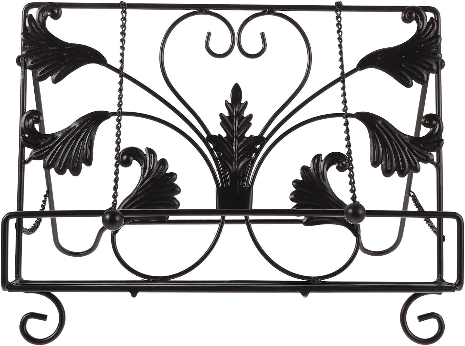 Recipe Book Holder - Foldable & Portable Cookbook Stand Desk - Holder for Reading in Bed or Kitchen - Cook Book Stand for Kitchen Counter 12.77X10.22X8.25in