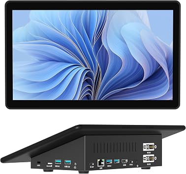 Mini PC Computer Mini Computer PC Desktop 11.6 Inch, Win 11 Mini-pc with Touchscreen, N5095 8GB RAM, 128GB eMMC, 4K Screen Display Output, HDMI /WiFi5/BT5.0/USB3.0/ Without Battery