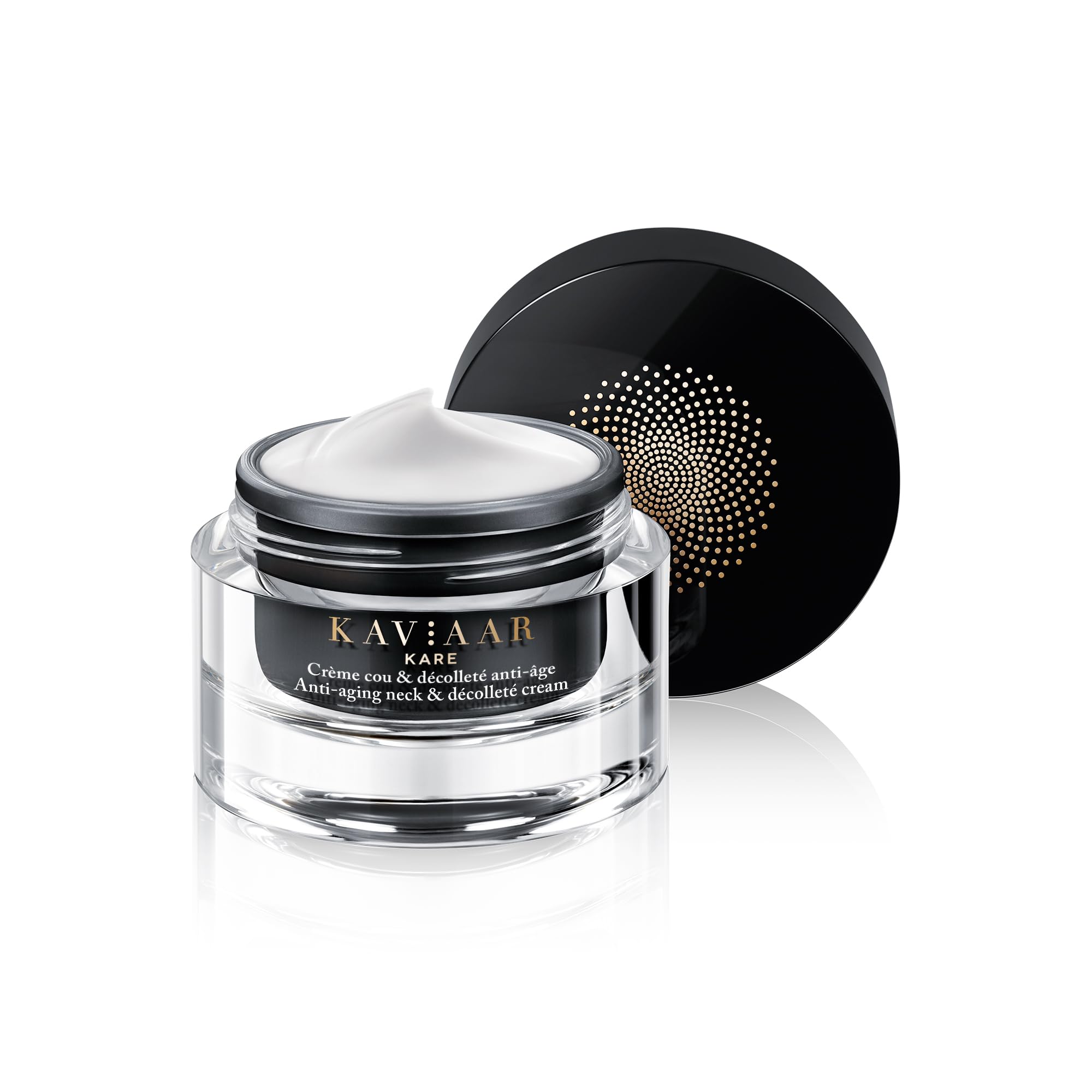 Anti-Aging Creme für Hals & Dekolleté - Kaviar + Hyaluronsäure - 50 ml