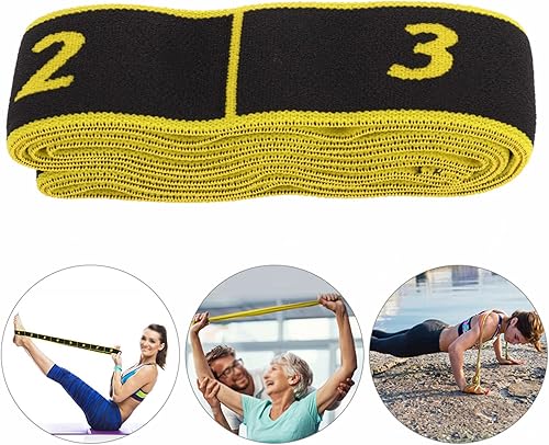 Miniatura 4 de Banda Elastica Pilates CVC Bandas Elasticas Fitness Fitness Banda Elástica Cinturón Ejercicio Accesorio Foring Amarillo,Azul,Rojo -,Rosa
