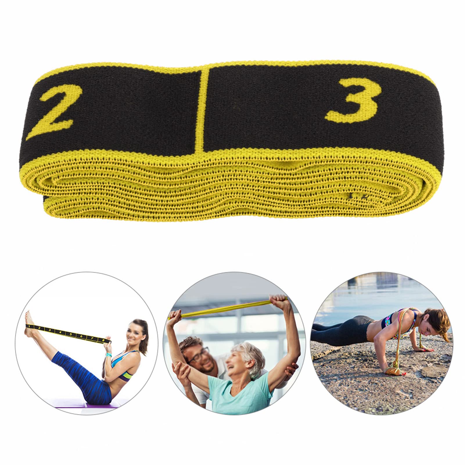 Ripley - BANDA DE RESISTENCIA ULTIMATE FITNESS POWER BAND R7 - 1.75 NEGRO
