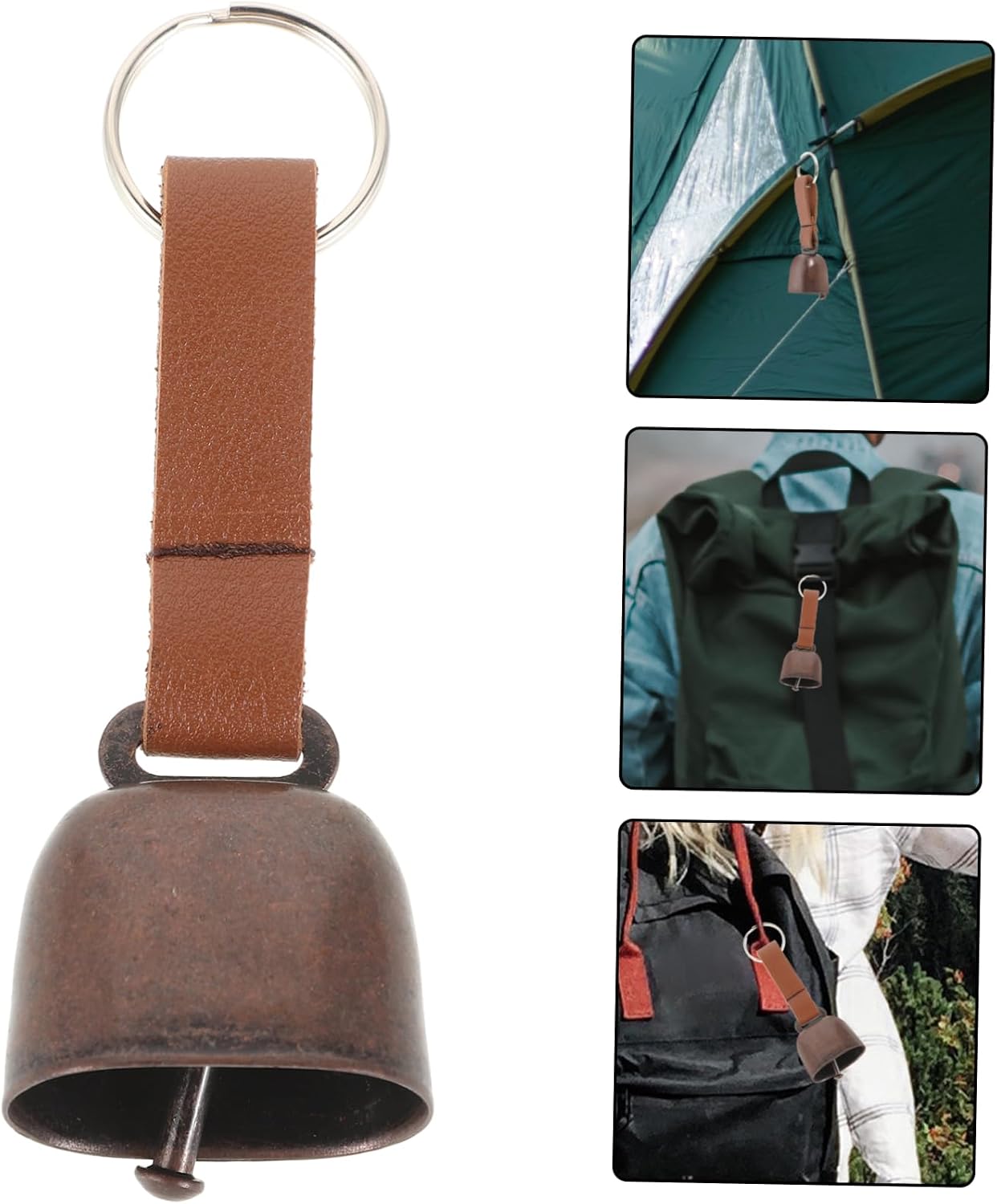 YARNOW Bear Bell for Outdoor Adventures Loud Emergency Warning Bell for Camping Hiking Biking Sound Essential for Wild Deterrence