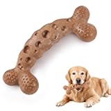 Dog Chew Toy for Aggressive Chewers Bacon Flavored Indestructible Dog Bone Toys for Medium/Large Breed to Keep Them Busy