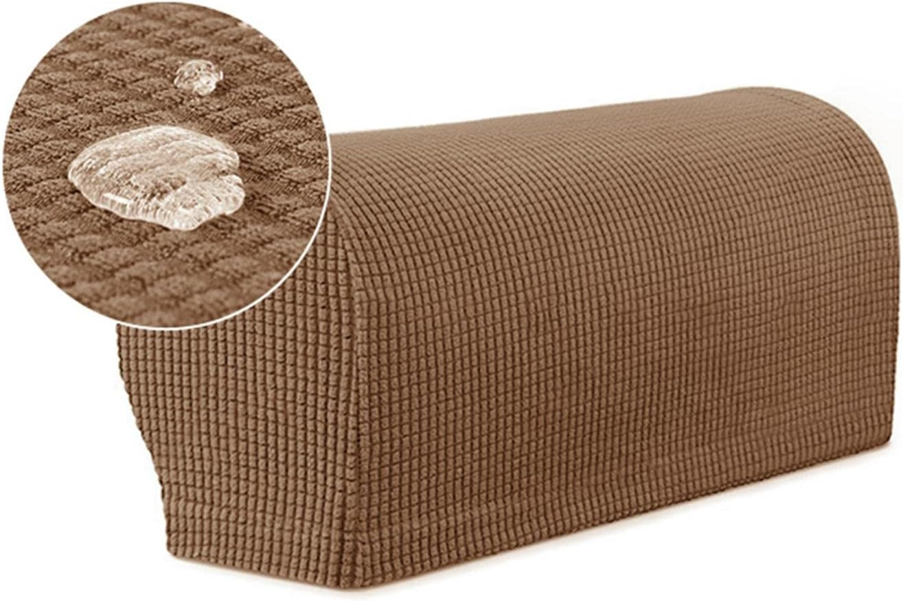 Divono 2pcs Arm Rest Covers For Couches,Couch Arm Protectors,Sofa Arm