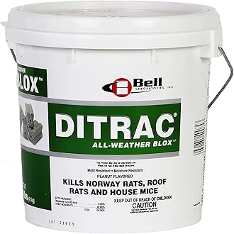 Ditrac All-Weather Blox Bell Labs Rat Poison/Bait