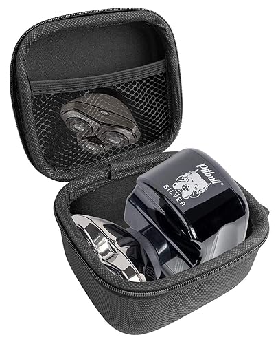 d - Carcasa rígida compatible con Skull Shaver Pitbull Silver PRO