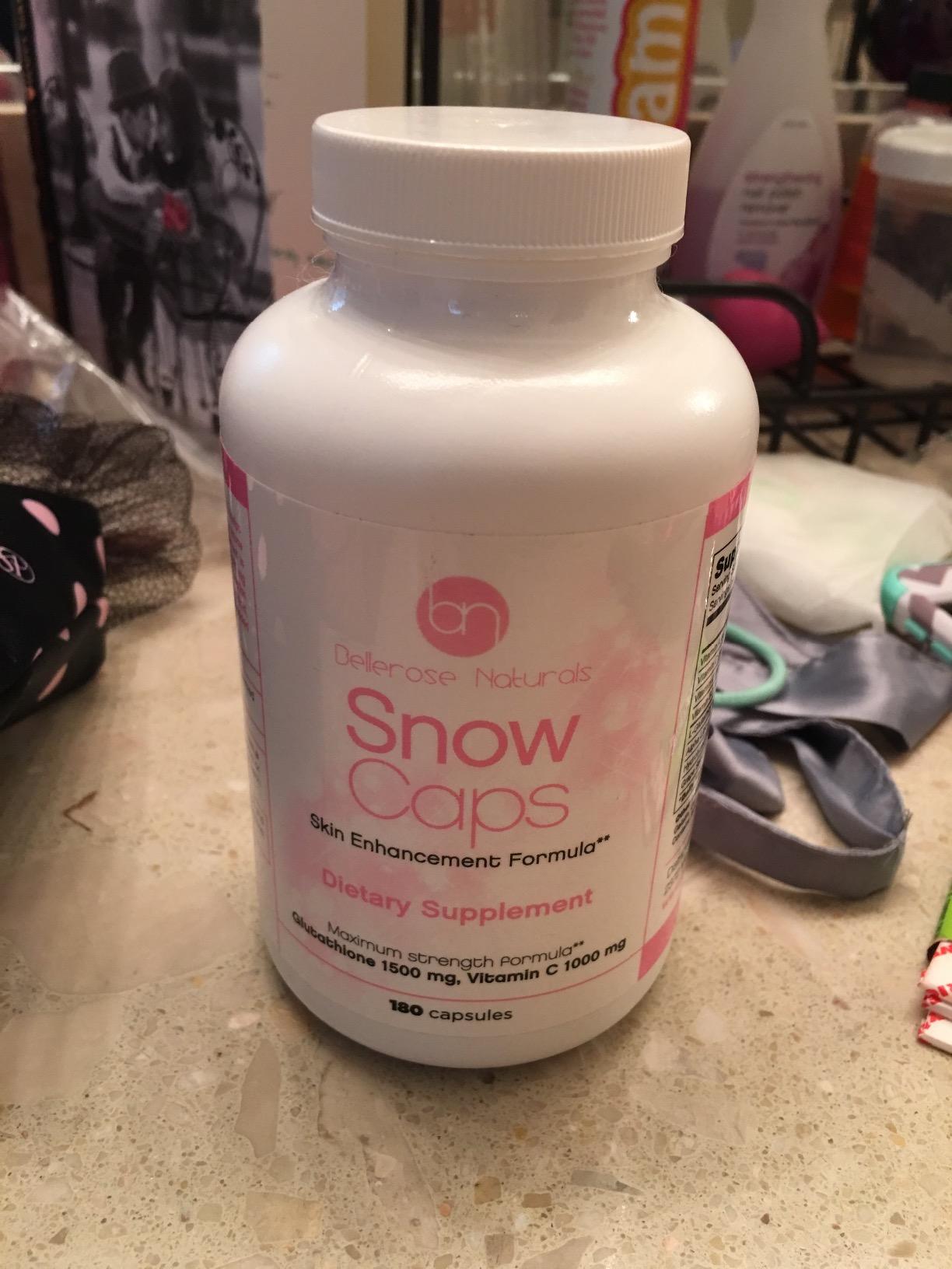 Snow Caps - Glutathione 1500 mg with Vitamin C: Jordan
